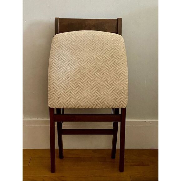 Vintage 1950’s Stakmore Maple Folding Chair Lyre Back - Picture 5 of 6